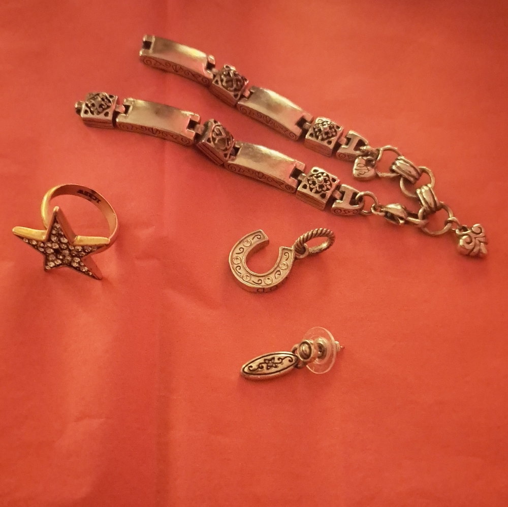 Lot of 4 Brighton J Crew Items In Need of TLC